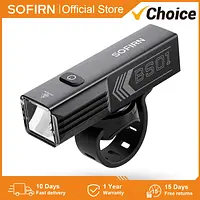 Sofirn BS01 Bicycle Light IP65 Waterproof 2000LM Bike 5000mAh Battery Flashlight USB Charging Brightness Adjustment MTB Light