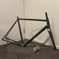 SEABOARD GR02 Gravel Bike Frameset Carbon Fiber Fork Off-road Long Distance Bicycle Framework 700C 142mm Thru Axle Wheelet