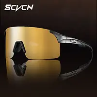 SCVCN NEW Fashion Cycling Sunglasses for Men Women MTB Fishing Golf Driving Luxury Bike Glasses Shades 2024 Photochromic UV400