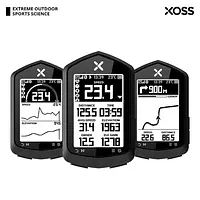 XOSS Map Navigation NAV Bike Computer Wireless Cycling GPS Speedometer Waterproof Bluetooth ANT+ Cadence Speed Sensors