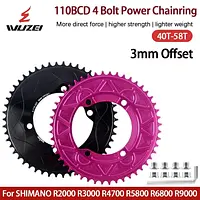 Bcd 110 Chainring Narrow Wide 40t 42t 44t 46t 50t 52t 54t 56t 58t Sprocket For Shimano 105 R7000 Ultegra R8000 Dura Ace 9100