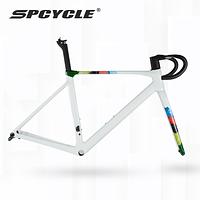 Spcycle R098 Carbon Road Bike Frame Disc Brake UDH Hanger Full Hidden Cable 700x32C Road Bicycle Frameset With Handlebar