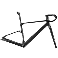 Airwolf 2026 New Arrival T1000 UDH Full Carbon Bike Gravel Frame XS S M L XL Bicycle Cyclecross Frame T47 Bicycle Gravel Frame