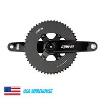 CYBREI Carbon Crankset - Alloy or Carbon Spider w/ EVO or METARBON Chainrings - US Warehouse Clearance