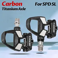 Carbon Rennrad Pedale Titan Achse Pedal Ultraleicht Klick Rennrad Klitoris Pedal FÃ¼r Shimano Spd Sl Pedale Lock Clips - AliExpress 18