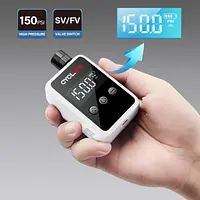 150PSI Tragbare Pocket Bike Elektrische Luftpumpe Schrader Presta Ventil StraÃe MINI Schnelle Wiederaufladbare Kompressor Reifen Inflator  CYCLAMI HW125 - AliExpress 18