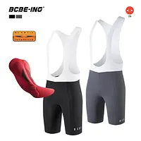 BCBE-ING Herren Radlerhose Bib Shorts elastisch