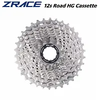 ZRACE NEW 12S HG Cassette 12 Speed Road Bike Cassette, 11-30T, 11-32T, 11-34T