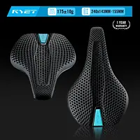 2025 RYET 3D-gedruckter Carbon-Fahrradsattel, 175 g/182 g, 7 x 9 mm, Carbon-Schienen, Fahrradsitzkissen, 143/155 mm, für MTB, Kies, Rennrad - AliExpress 18