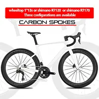 TT-R18 Shiman R7120 or 7170 or wheeltop GEX 13S groupset  Road Bike  carbon wheels