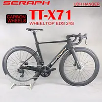 new TT-X71 Bicycle Full Carbon Light Weight Road Bike With WheelTop Wireless Electric Group Set carbon wheels