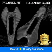 Plselis Full Carbon Saddle Light Road Bike Cushion Weight 66g/90g/100g Waterproof and Wear-Resistant Ergonomic Design