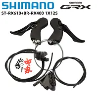 SHIMANO GRX RX610 Shifter RX400 Brake 1X12s 2x12s Shifter Road Bike Hydraulic Disc Brake Shifter Brake For GRAVEL Bike Bicycle