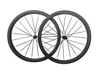 XMCS 26mm IW 40mm depth T1100 carbon spokes 700C tubeless disc brake road/gravel bike carbon wheelsets with 20/20H straight through version 