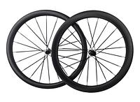 XMCS 26mm IW 40/50mm depth 700C T1100 carbon road/gravel bike wheelsets with 20/20H straight through version hubs
