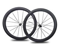 XMCS 1112g 26mm IW 50mm depth 16/18H 3.2mm carbon spokes T1100 carbon 700C UD paintless road/gravel bike wheelset with straight through vers
