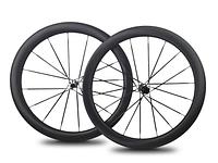 XMCS 26mm IW 50mm depth 16/18H T1100 carbon 700C road/gravel bike wheelsets with straight through version hubs