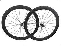T800 Carbon Speed  700C tubeless 26 mm internal width disc brake gravel bike carbon wheelset built with steel spokes