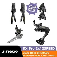 2026 neuer L-TWOO ltwoo RX Pro 2x12-Gang â â Rennrad-Schaltgruppe, hydraulische Scheibenbremse, Dual-Control-Schaltgriff - AliExpress 18
