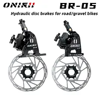 Bike Road Bicycle Hydraulic Disc Brake | Hydraulic Brake Calipers Gravel - Bike Road - Aliexpress