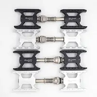 RUHM Aluminum Pedals for Brompton 3SIXTY Folding Bike Unilateral Quick Release Pedal Portable 244g