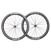 ICAN 700C G50 carbon gravel wheelset