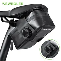 NEWBOLER Mini Bicycle Saddle Bag Lightweight Small 0.5L Bike Bag Portable Multi function Bags Cycling Tail Bag Bike Accessories