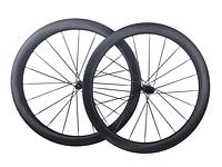 XMCS 24mm IW 50mm depth 700C T1100 carbon spokes disc brake road/gravel bike carbon wheelsets with 20/20H straight through version hubs