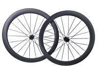 Carbon Speed T800 50mm depth 21.4mm internal width disc brake road / gravel bike carbon spokes wheelsets 700C tubeless compatible