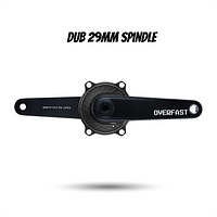 OVERFAST Light Crankset | 29mm Spindle, Power Meter Spider