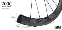 AR46 Carbon Road/CX/Gravel Wheelset - Light Bicycle
