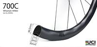 AR465 Carbon Road/CX/Gravel Wheelset - Light Bicycle