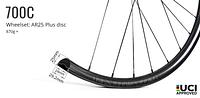 AR25 Plus Disc Carbon Gravel Wheelset - Light Bicycle