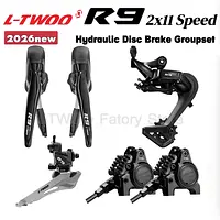 LTWOO R9 Pro 2x11-Gang Rennrad-Schaltgruppe Hydraulische Scheibenbremse 11S Rennrad-Schalthebel Schaltwerk Komplettset - AliExpress 18