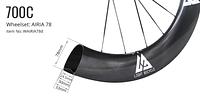 Airia 78 Disc Carbon Road Wheelset - Light Bicycle