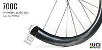 WR50 Disc Carbon CX/Gravel Wheelset - Light Bicycle