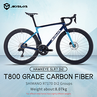 SAVA Hawkeye SLR7 Carbon-Rennrad – Shimano 105 Di2 hydraulische Scheibenbremse …