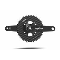 CYBREI Carbon Crankset - Carbon Chainring w/ Alloy or Carbon Spider