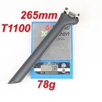 HY 27.2mm Superlight Carbon Seatpost 97g 260mm&300mm&365mm 15mm Offset/Zero