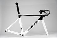 Avenger Carbon Road bike frame R8 Pearl White