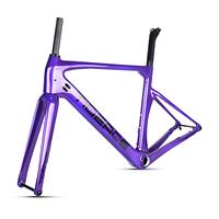 Tideace China Factory Full Carbon Fiber FM-R185 700*28C Road Bike Frame T47 Bottom Bracket