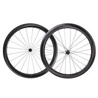 LightFast Ultra Light Steel Spoke Wheelset -LF Pro R50 Rim Brake
