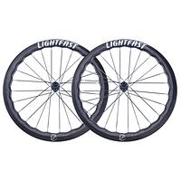 LightFast Ultra Light Carbon Spoke Wheelset-LF CSA Big Wave Disc Brake