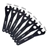 Portable High Carbon Steel Cone Bike Axle Wrenches Set Bicycle Spindle Hand Spanner Cycling Outdoor Repair Tools Accesories Kit - AliExpress 18