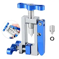 2 in 1 Bike Hydraulic Disc Brake Oil Needle Tools Driver Hose Cutter Cable Pliers Olive Connector Insert BH59 BH90 Install Press - AliExpress 18