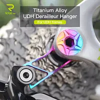 Rrskit TC4 Titan-Schaltaufhänger, Direktmontage, ultraleichter MTB-Schaltaufhänger, passend für UDH M12x1.0 Steckachse für Shimano Shadow RD - AliExpress 18