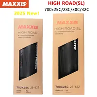 MAXXIS New HIGH ROAD SL Road Bicycle Tires Ultra light Tubeless Racing Road Bicycle Tire 700x25C/28C/30C/32C All-Around Racing