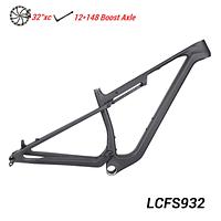 LightCarbon 32-Inch XC Full Suspension Carbon MTB Frame 32er Mountain Bike Frame