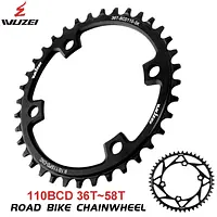 WUZEI Rennrad-Kettenblatt 110 BCD 36/38/40/42/44/46/48/50/52/54/56/58T schmales breites Sterne-Kettenrad 4 Schrauben fÃ¼r Shimano R7000 4700 - AliExpress 18