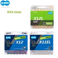 KMC 11\12 Speed Waxed Series Fahrradkette, wasserdichte und antihaftbeschichtete, leichte Halbhohlkette - AliExpress 18